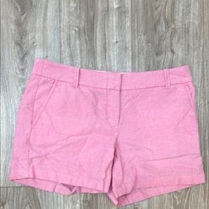 J. Crew pink city fit size 6 women's shorts